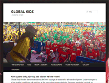 Tablet Screenshot of globalkidz.dk